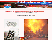 Tablet Screenshot of ff-guesen.de
